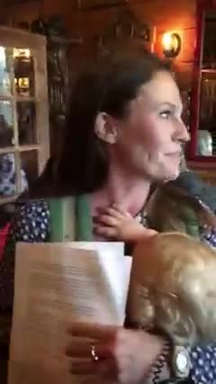 "GET OUT!!" Watch two Canadian health inspectors SHOUTED OUT of a British Columbia restaurant