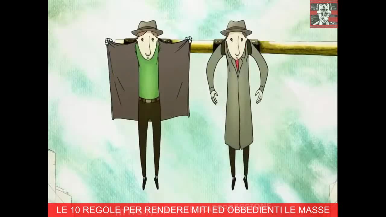 Noam Chomsky - 10 Regole per rendere miti e obbedienti le masse.