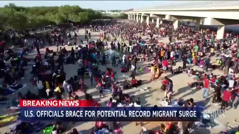 400,000 migrants heading towards towards the U.S borders..