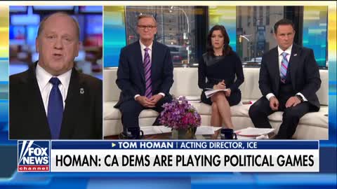 ICE Director BLASTS Pelosi For Calling Agents Cowardly