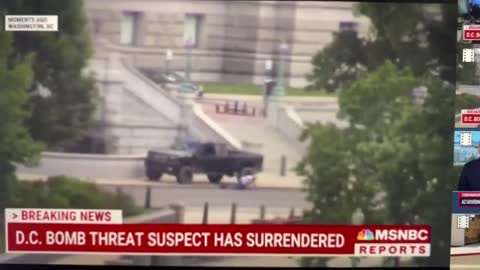 JUST IN - Suspect who made a bomb threat near the U.S.