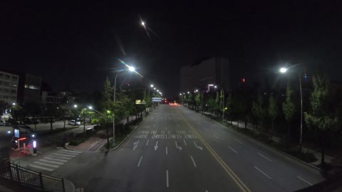 Furious Time-lapse captured during busy street