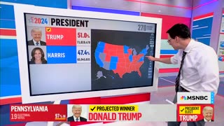 'The Margin Comes Down': Steve Kornacki Outlines How Trump Flipped Swing States