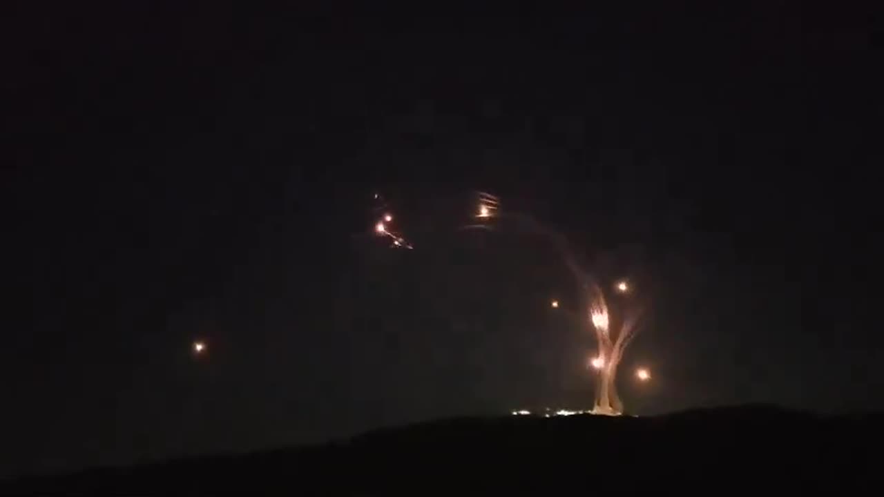 Iron Dome Intercepts Hezbollah Rockets