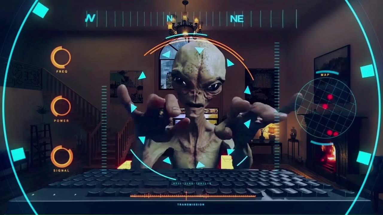 aliens laughed at this earthly scene