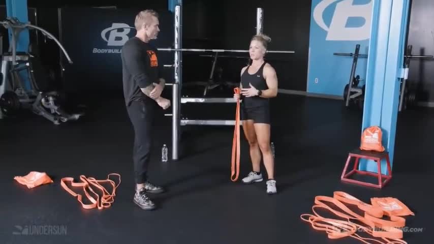 The StrengthCast PowerShow Strong Bands for Strong Legs
