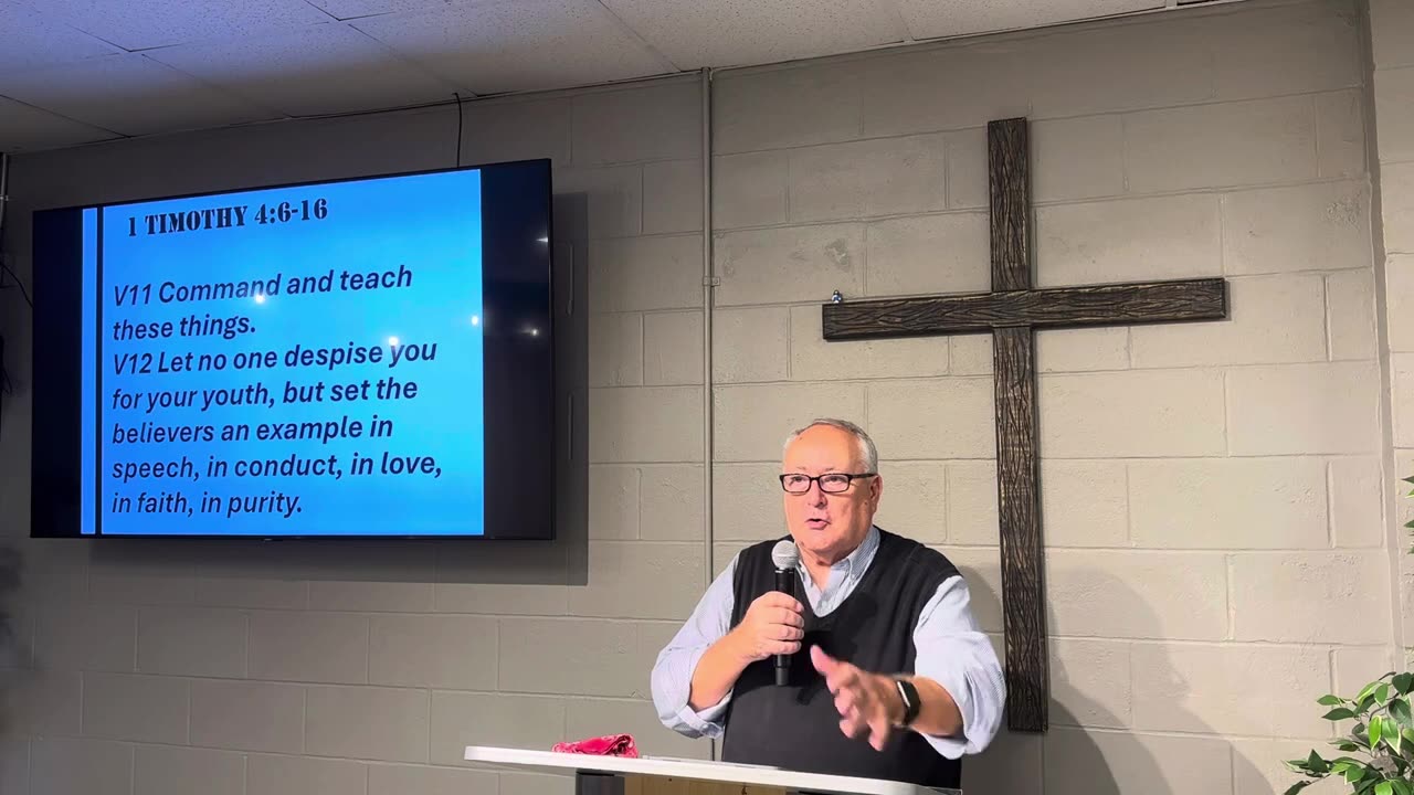 10/13/2024 Pastor Pete Witt - 1 Timothy Chapter 4