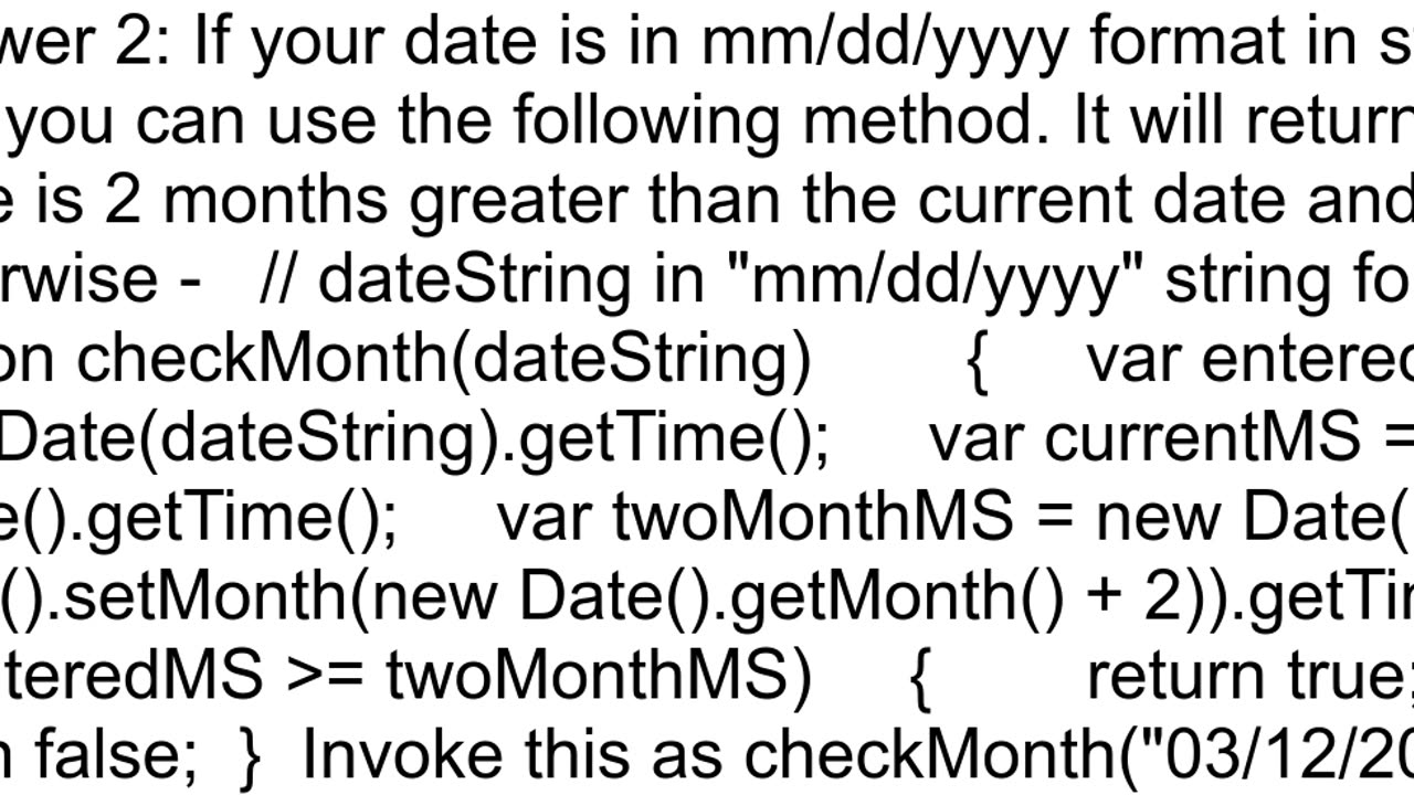 how to compare current date to a future date and validate it in javascript
