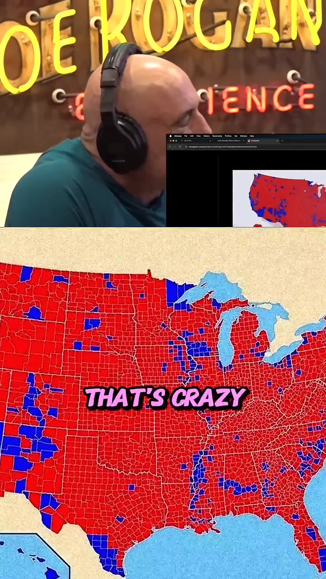 [2023-11-09] Joe Rogan: There are no blue states just blue cities.