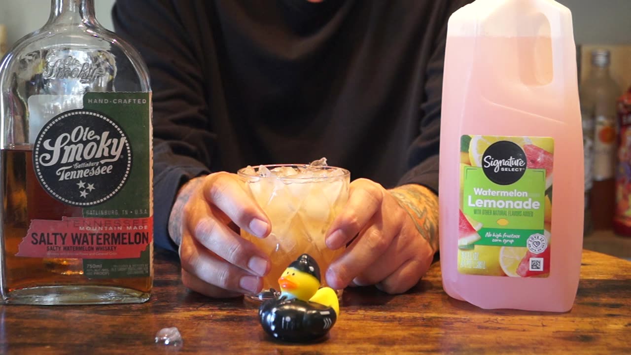 Ole Smoky Salty Watermelon Whiskey & Signature Select Watermelon Lemonade