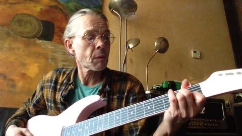 Burny Hill - 'Piano Man' - Billie Joel Cover on an Aeroband Guitar (Piano sound)