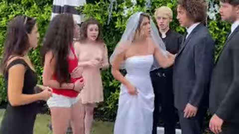 Ex girlfriend comes back to ruin her Ex's wedding, but then something CRAZY happens..