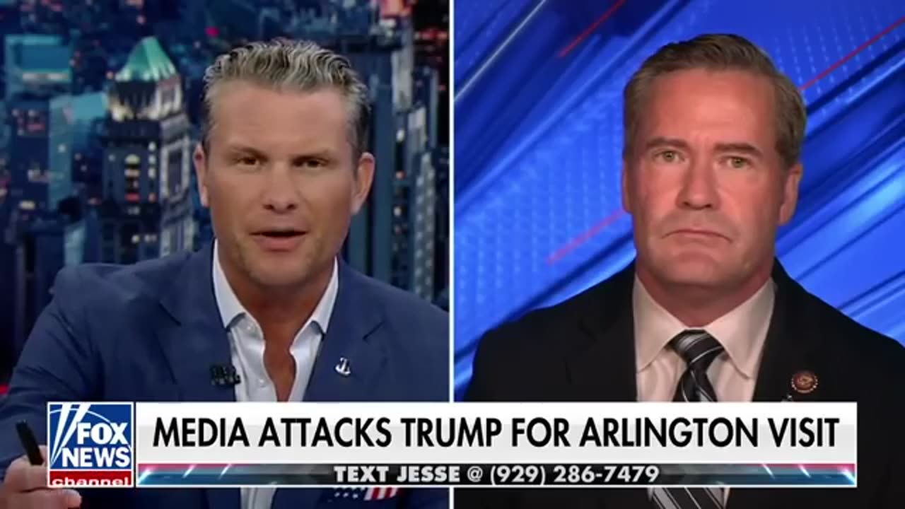 Gold Star families wanted Trump in Arlington_ Rep. Mike Waltz