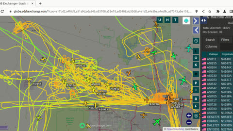 Bird Mafia Utah Airplane Invasion Spy Convention - Piper Archers over Northwest Phoenix -