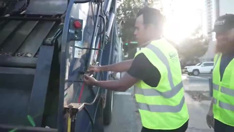 Vivek Ramaswamy does sanitation work after Biden called millions of Americans 'garbage'