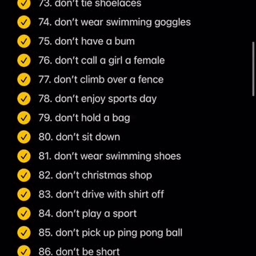 these icks get worse and worse everyday…