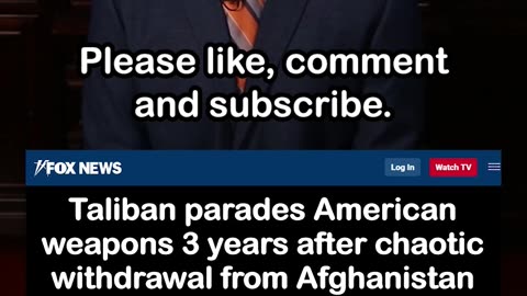 Taliban Parades US Weapons and Military Equipment Obtained from Afghanistan Withdrawal