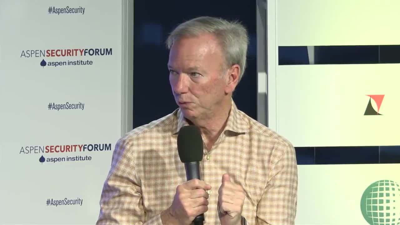 Globalist Eric Schmidt discussing INSANE dangers of AI