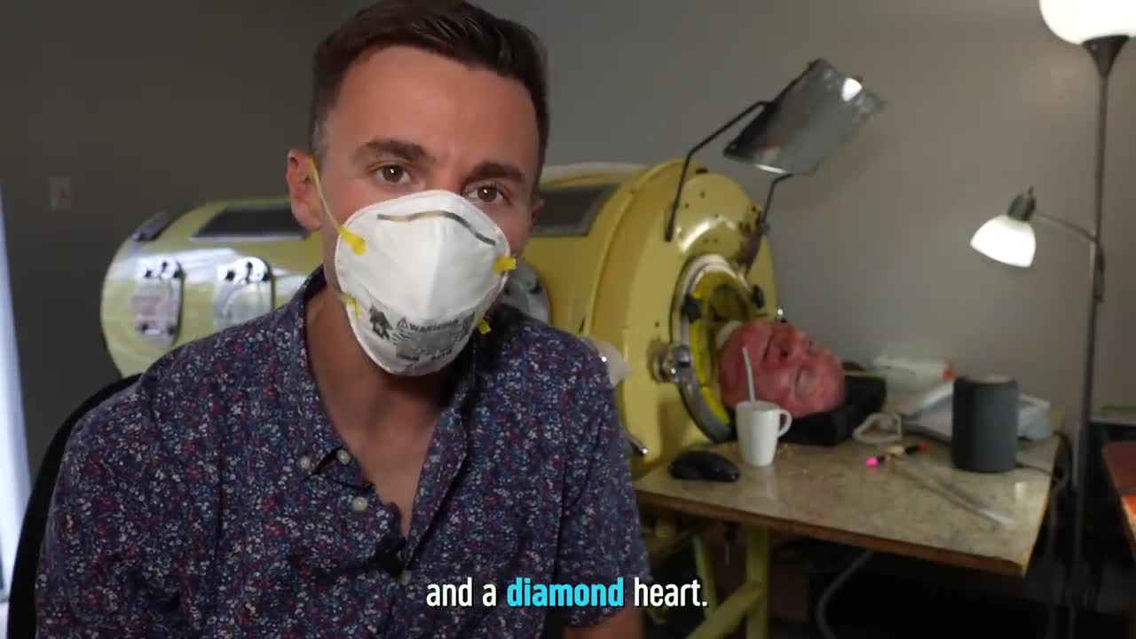 The Man in the Iron Lung because of the Anti Polio VAC666INES