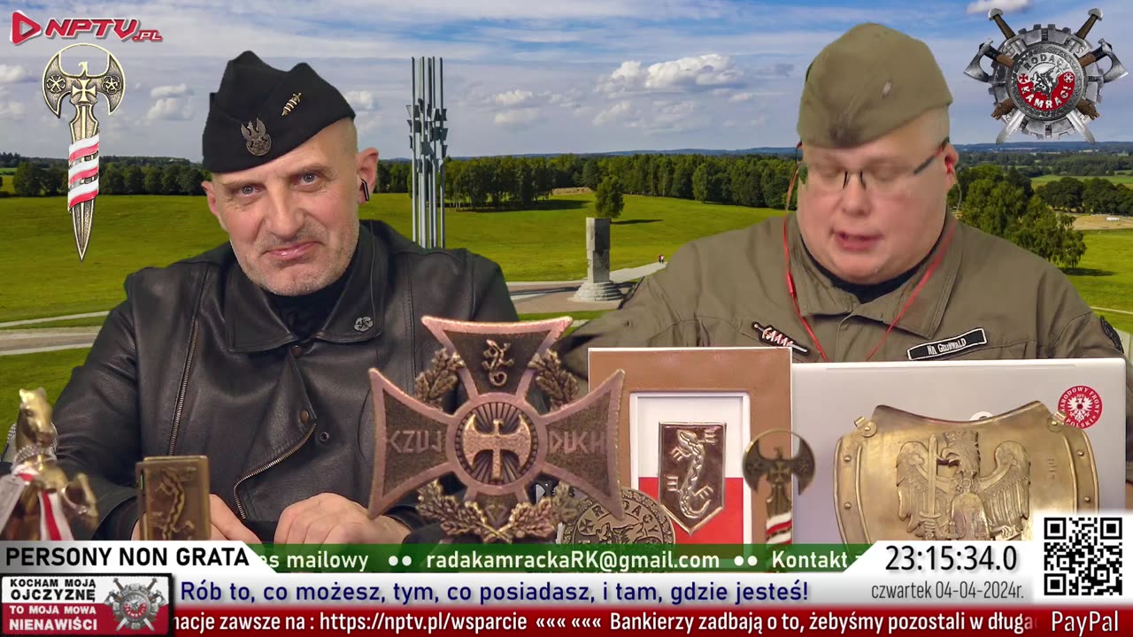 PERSONY NON GRATA. Czw. 4.04.2024. Wojciech Olszański, Marcin Osadowski NPTV.pl