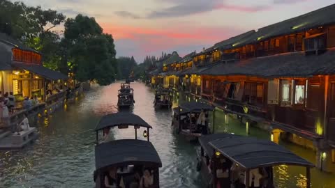 These houses are built on the water