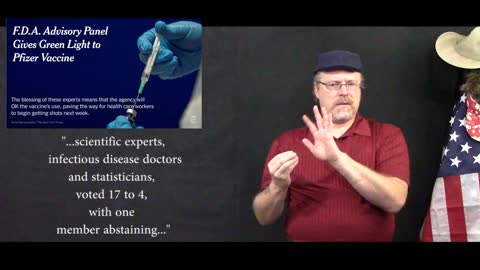 Pfizer’s Covid-19 77-82% of panel of experts formally recommended that the FDA authorize the vaccine