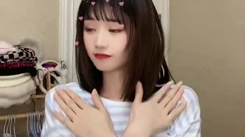 Beautiful girl dancing