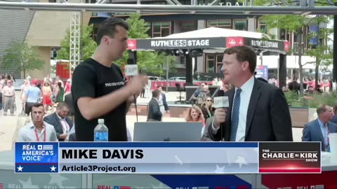 Mike Davis to Charlie Kirk: “The House Of Cards Is Crumbing”