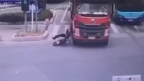 Careless Truck Driver