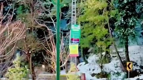 Ayubia Road Snowfall View