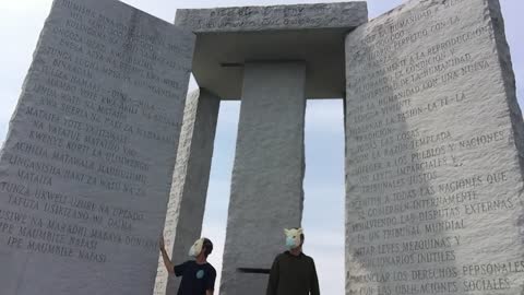 🎶 The Guidestones went down in Georgia 🎶