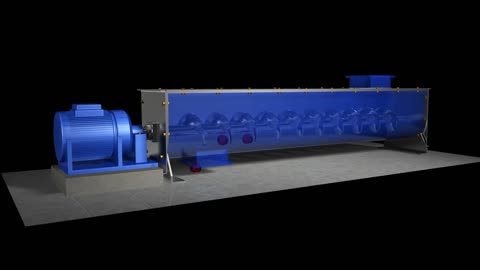 Mechanical 3D modeling- Screw Conveyor