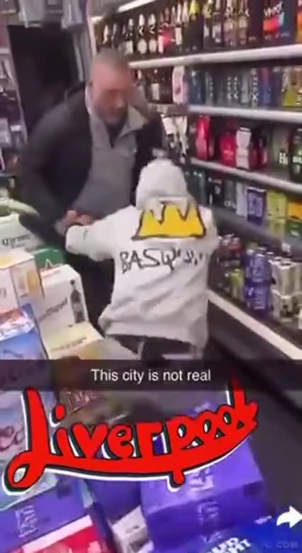 Invader attacks White man only to be terminated