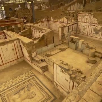 There are entire cities underground, buried by the mud flood centuries ago