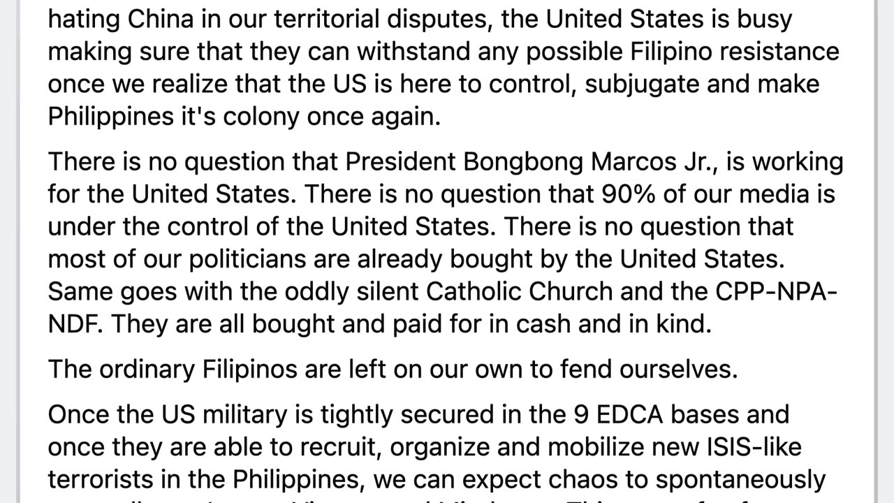 Is Philippines At War Right Now? Yes. Not With... |Jun Abines