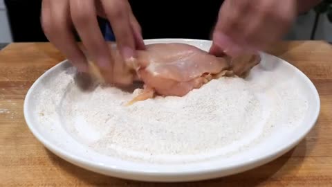 How to make Lemon Herb Stuffed Chicken w/ Butter Spinach side Dish