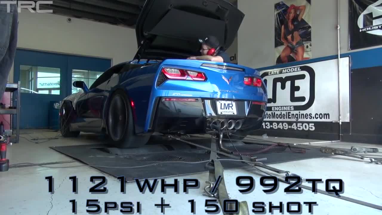 World's highest horsepower C7 Corvette - 1121whp