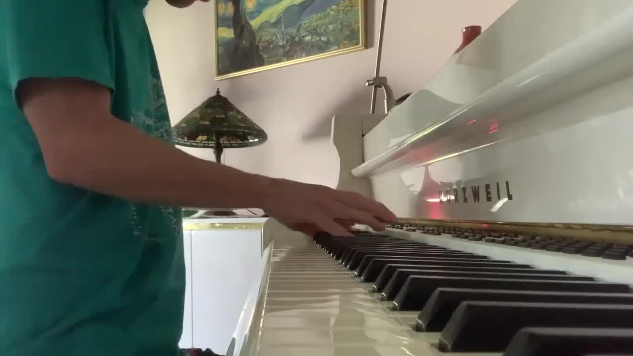 Piano Improvisation in F Minor