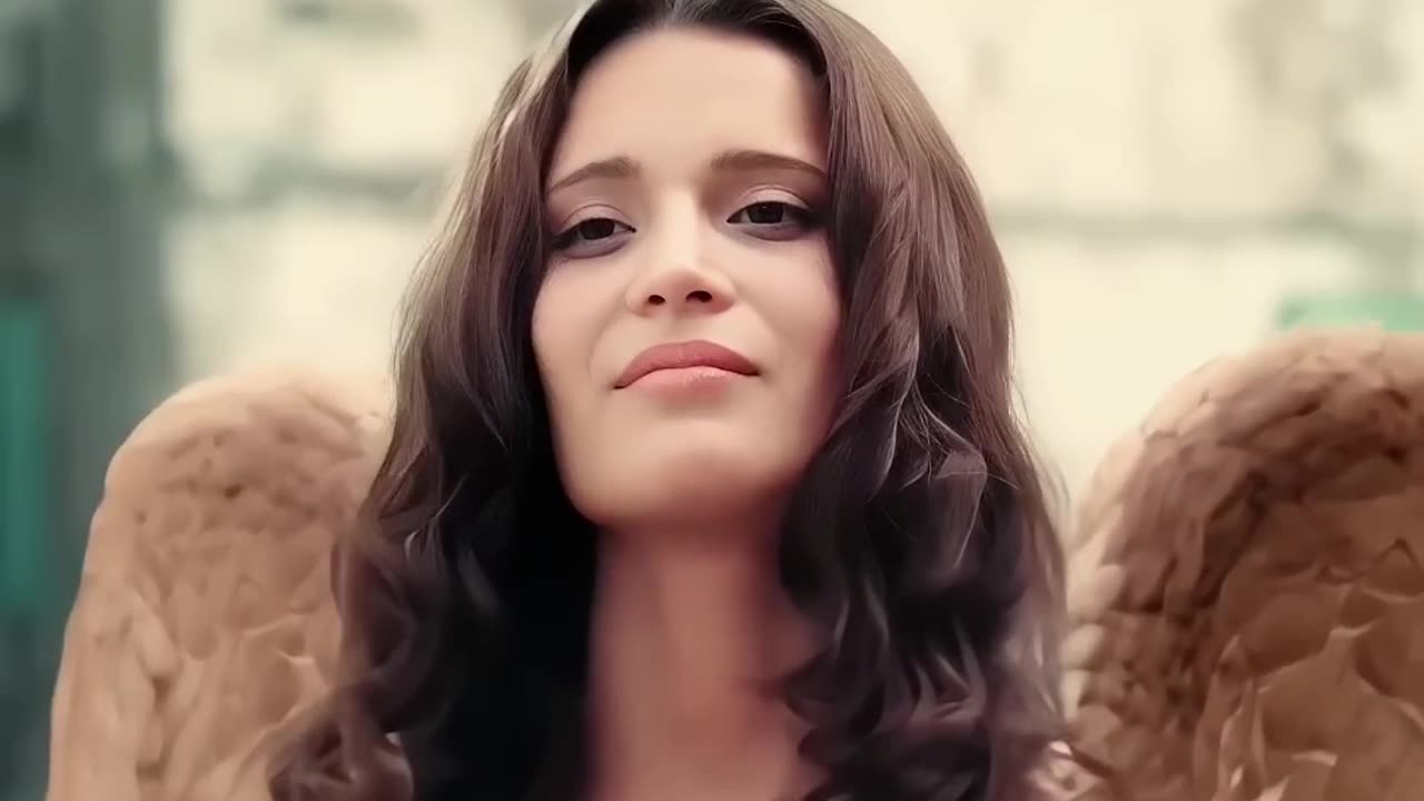 when beautiful angel fall from sky