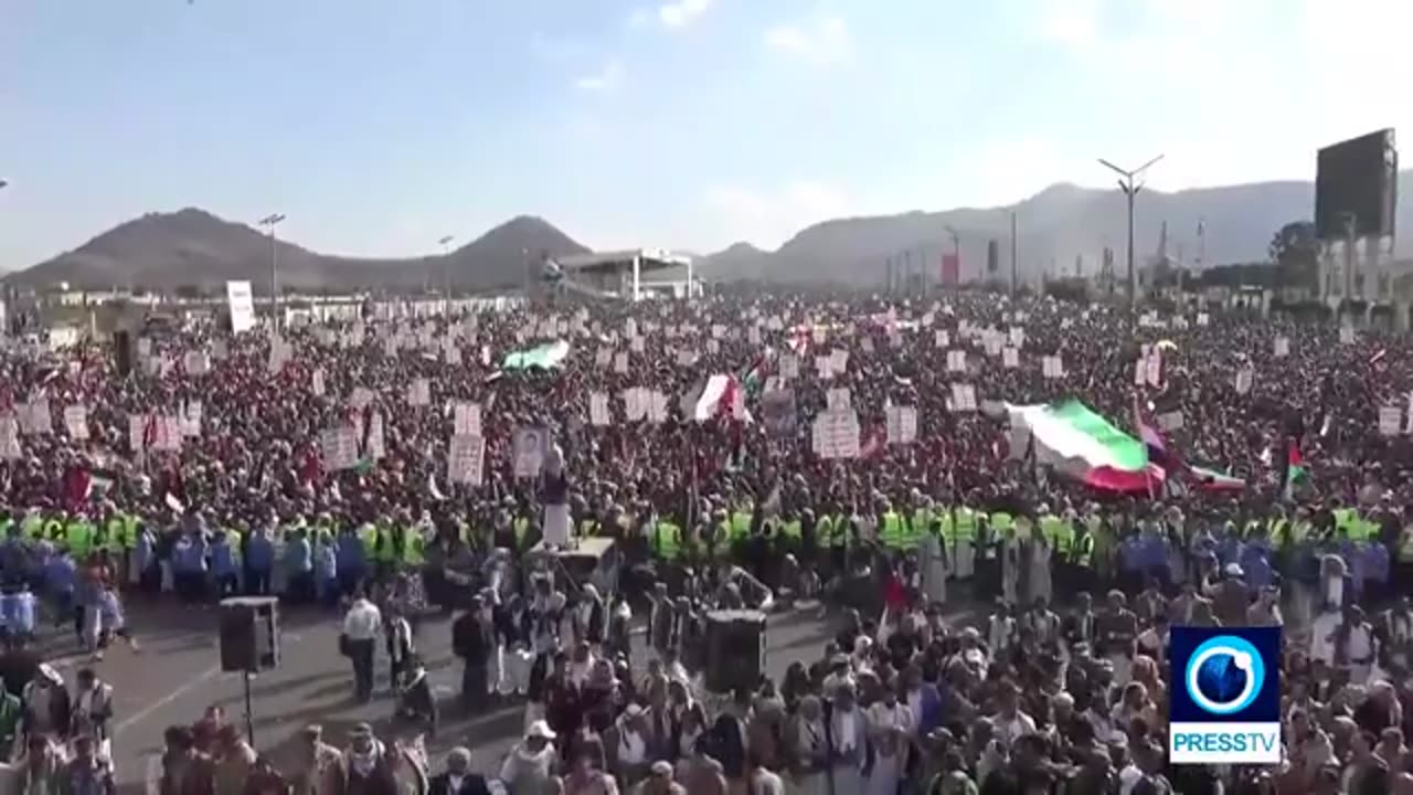 Yemenis vow to continue supporting Palestinians