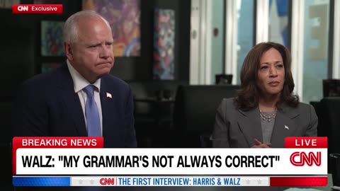 Tim Walz Addresses Past 'Mistakes' in CNN Interview, Focuses on Election's Core Issues
