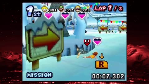 Lets Play Mario & Sonic At The Olympic Winter Games DS (Blind) Part 10 (Kimimorraland 2: Its a Milk)