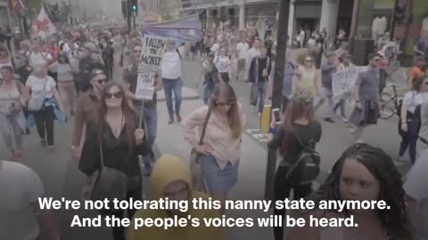 People in UK speak out against the lockdowns