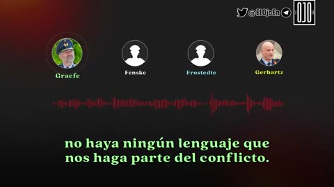 Alemania | Filtran un audio de altos militares alemanes