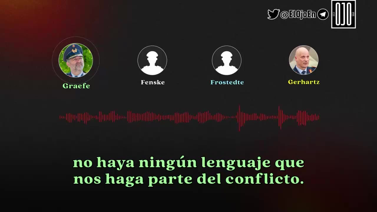 Alemania | Filtran un audio de altos militares alemanes