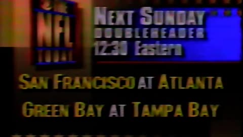 September 16, 1990 - Pat Summerall Previews Next Week's Games