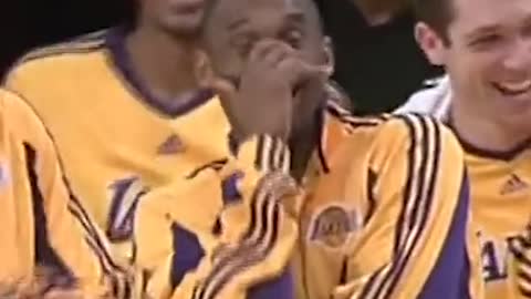 Kobe’s reaction 😂😂😂