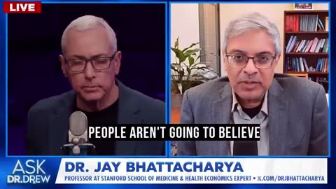 Dr. Dr Jay Bhattacharya w' Dr Drew: The election has sort of broken some of the spell.