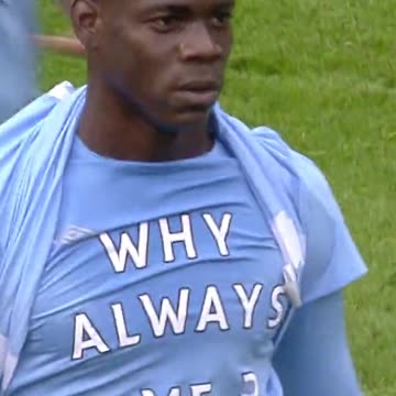 Throwback to Mario Balotelli’s iconic derby goal celebration!