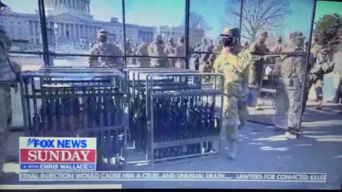 Tightend security in Washington D.C. ahead of Joe Biden’s inauguration